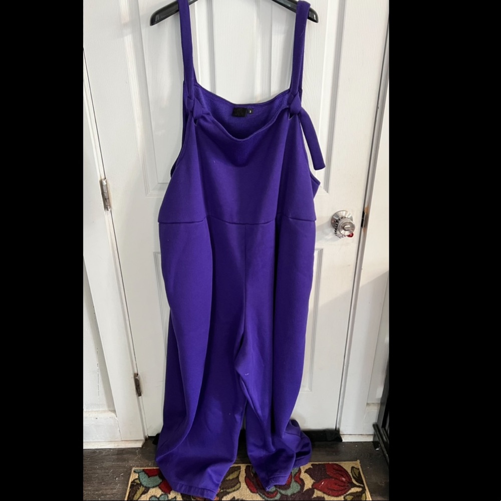 Cooper Union Purple Sweatpants Overall Size 3